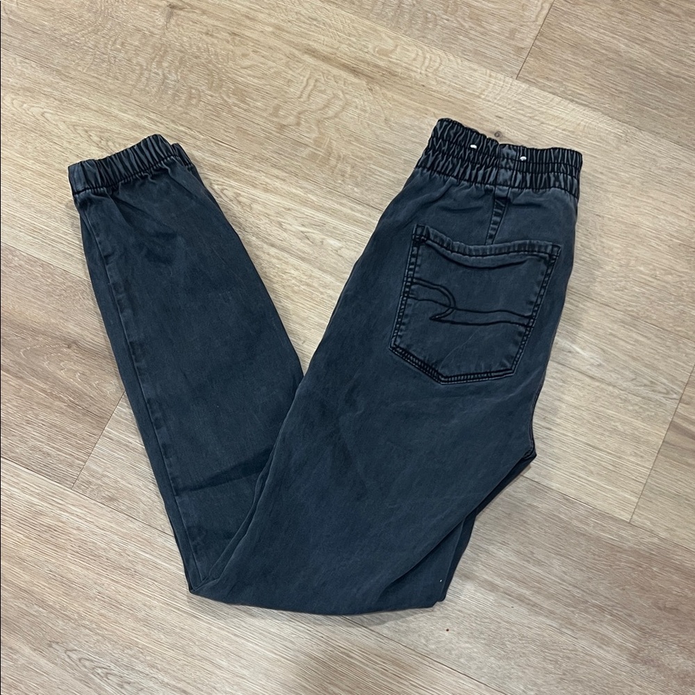 American Eagle Outfitters Black Relaxed Women Jeans